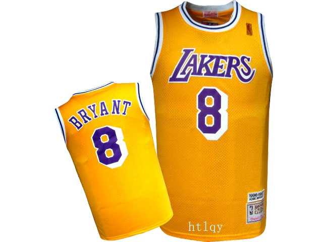 Lakers 8 Kobe Bryant Yellow 1996 97 Hardwood Classics Jersey,We sell and wholesale Lakers 8 Kobe Bryant Yellow 1996 97 Hardwood Classics Jersey on line form chian!